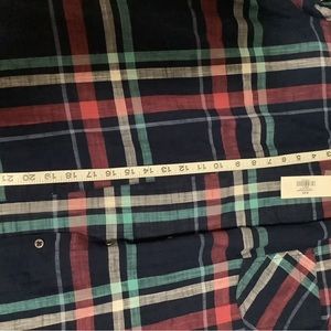 Black Iris plaid Meadowland/BKIRP/XL